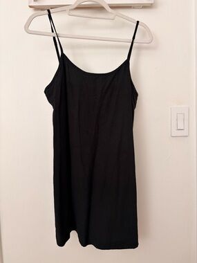 Rhythm. Black Classic Slip Dress
